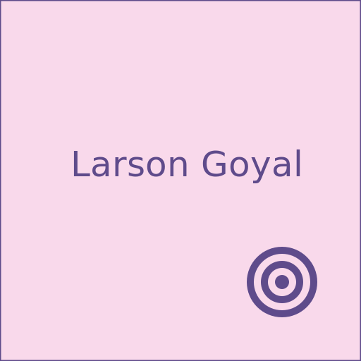 Larson Goyal's signature - DrawGPT