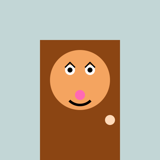 Miss Piggy Opening a Door - DrawGPT