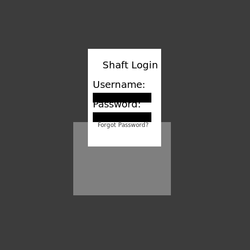Shaft Login with Low Pixel Cave Background - DrawGPT