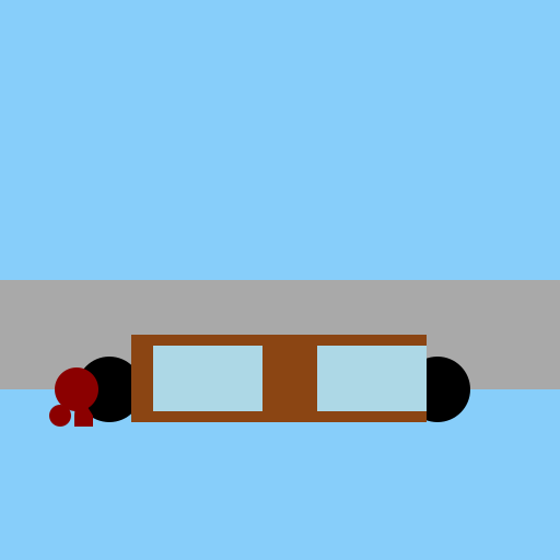 Coffee Bean driving a car - DrawGPT