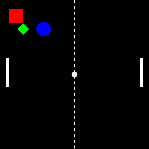 Ping Pong Game 🏓 A fun and colorful singleplayer ping pong game with