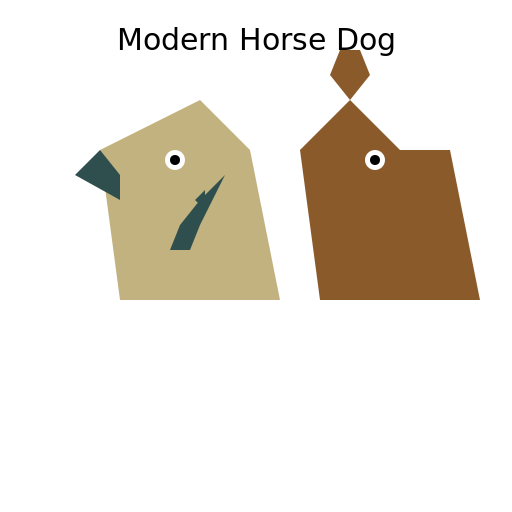 Modern Horse Dog - DrawGPT