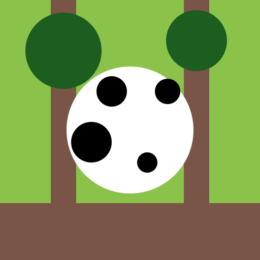 Dalmatian Walking in the Forest - DrawGPT