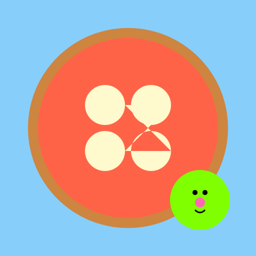 Green Pig Eating Pizza - DrawGPT