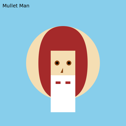 Mullet Man - DrawGPT