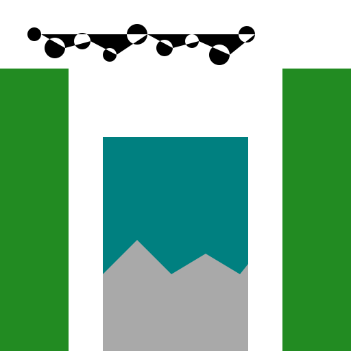 Waterfall in a Forest with Chirping Birds - DrawGPT