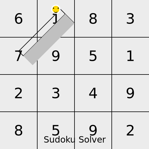 Sudoku Solver Logo - DrawGPT