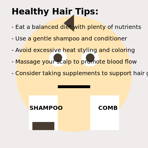 Healthy Hair - DrawGPT
