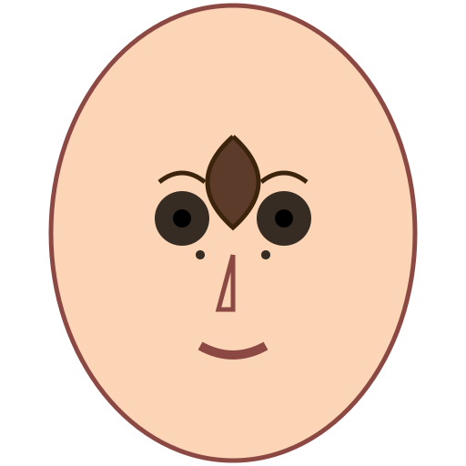 A Girl with Short Dark Brown Hair, Oval-Shaped Fair Skin Face, Small Deep-Set Hazel Eyes, Light Brown Thin Eyebrows, Small Thin Nose, Medium Lips - DrawGPT