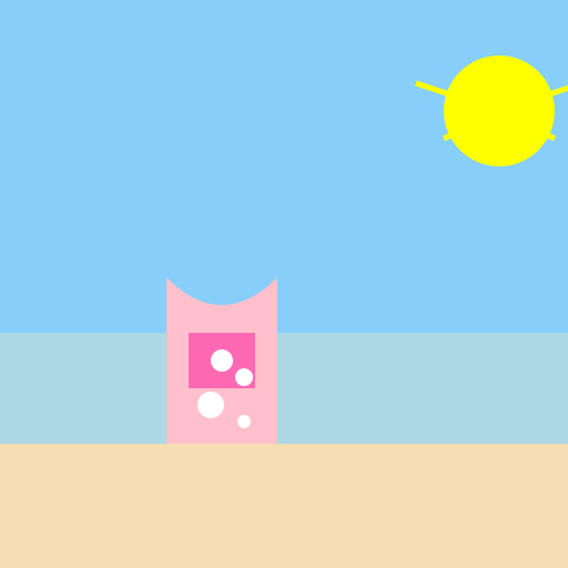 Beach Bubble - DrawGPT