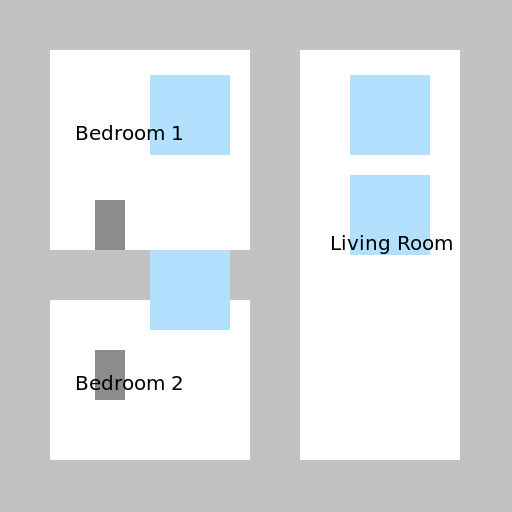 Student Accommodation Floor Plan - DrawGPT