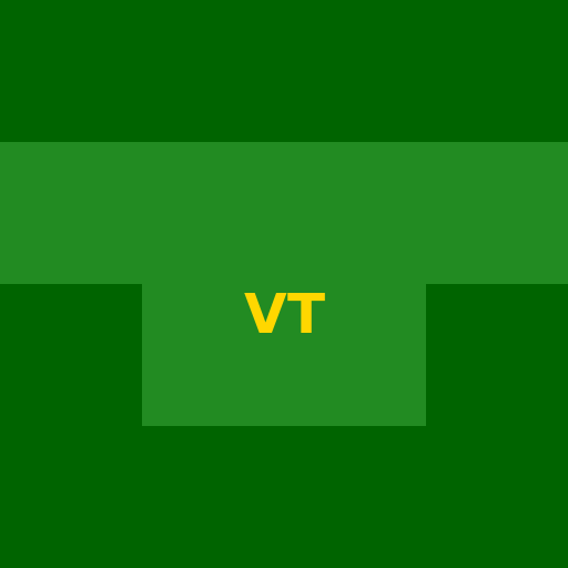 Symbol of Wealth with initials VT - DrawGPT