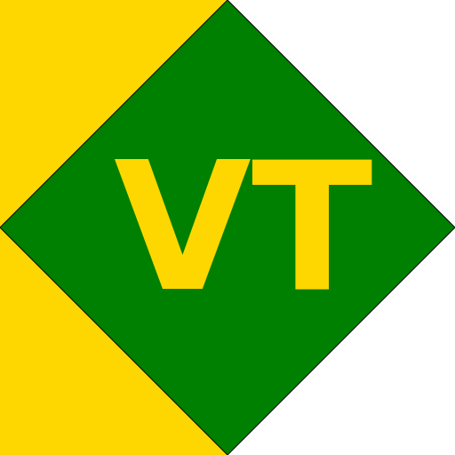 Symbol of Wealth and Peace with Initials V T - DrawGPT