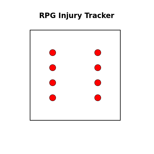 Roleplaying Game Injury Tracker - DrawGPT