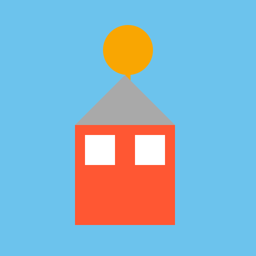 House Destroyed by Meteor - DrawGPT