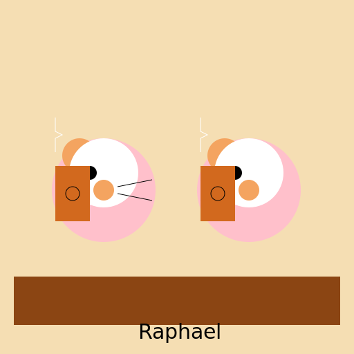 Fluffy Cats Drinking Coffee in the Style of Raphael - DrawGPT