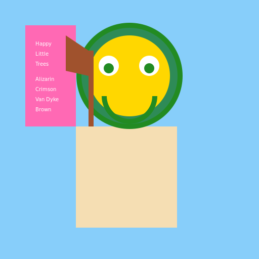 Bob Ross Cake for Bob Ross himself - DrawGPT