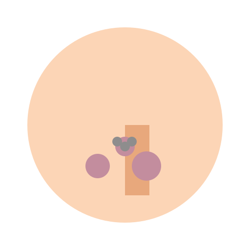 Virus on man's nose filled with acne - DrawGPT