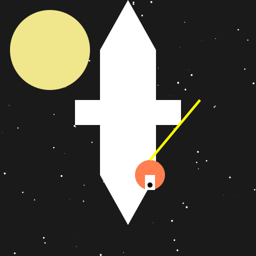 Rocketship and the Man who Picked a Noodle - DrawGPT