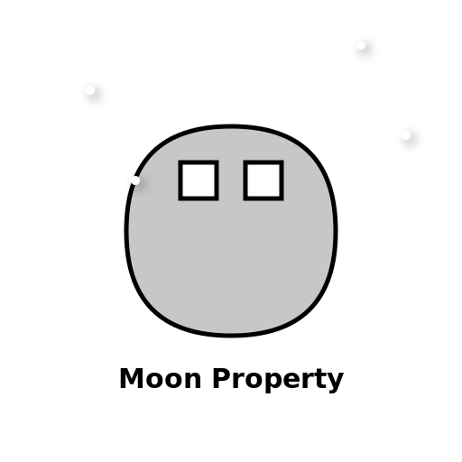 Moon-Shaped Property Object - DrawGPT