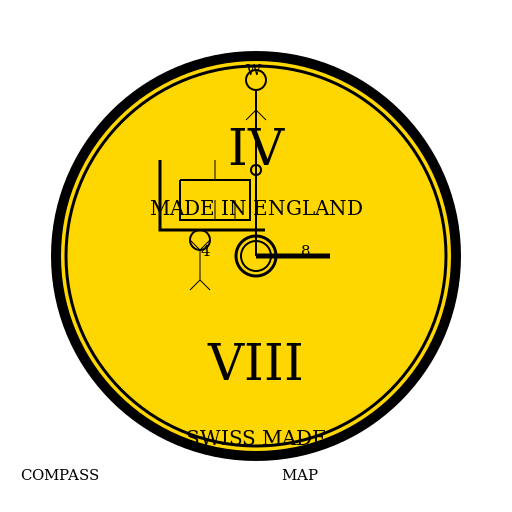 Vintage Pocket Watch with Time Traveler's Touch - DrawGPT