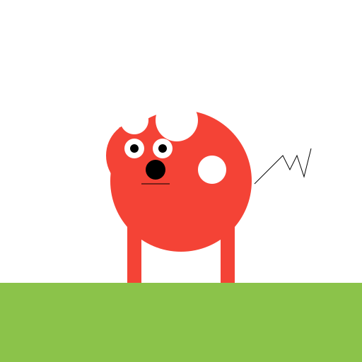 Cow eating grass - DrawGPT