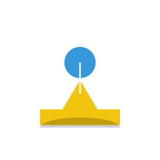 Cup and Ball Game Logo - DrawGPT