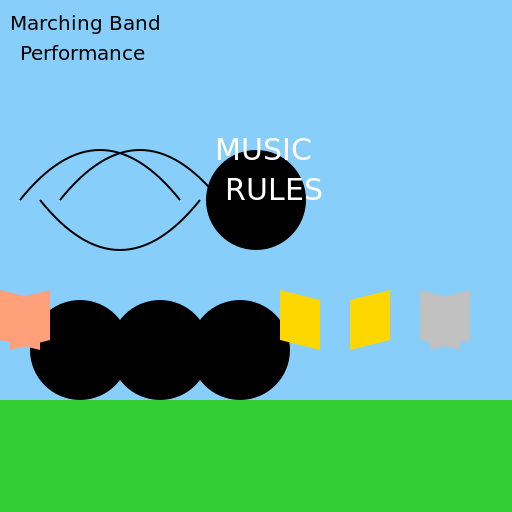 The Ultimate Marching Band Performance - DrawGPT