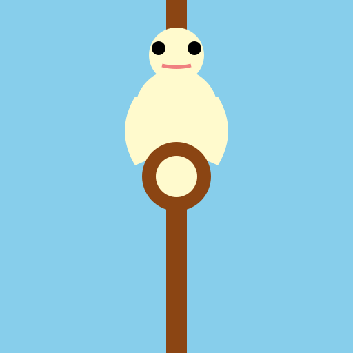 Angel trying to free himself from a tied rope - DrawGPT