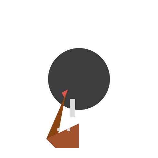 The Scarred Man in a Brown Suit - DrawGPT