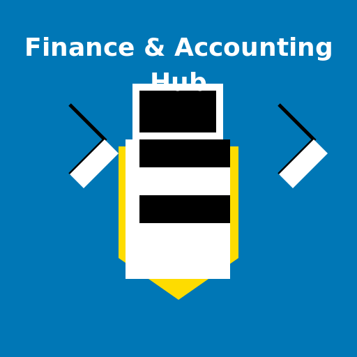 Finance and Accounting Hub Logo - DrawGPT