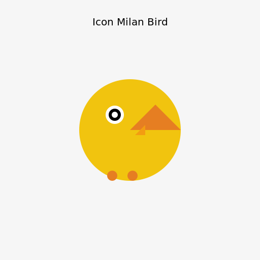 Icon Milan Bird - DrawGPT