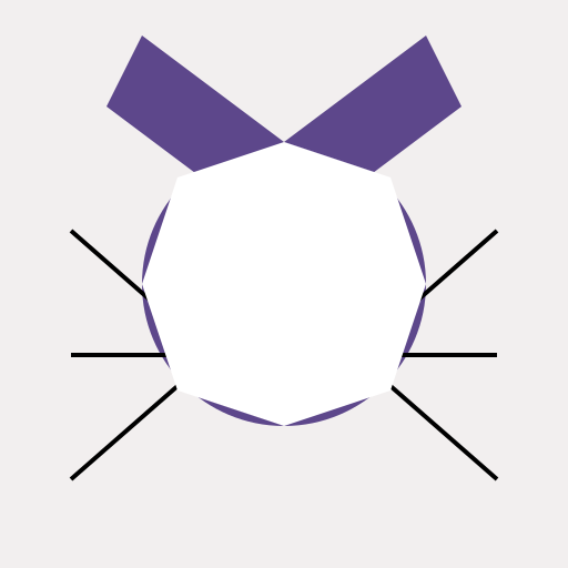 Purple Lion School Mascot - DrawGPT