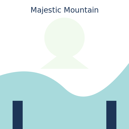 Majestic Mountain - DrawGPT