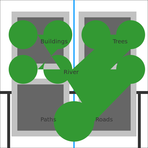 Turnbridge Site Map of Huddersfield - DrawGPT