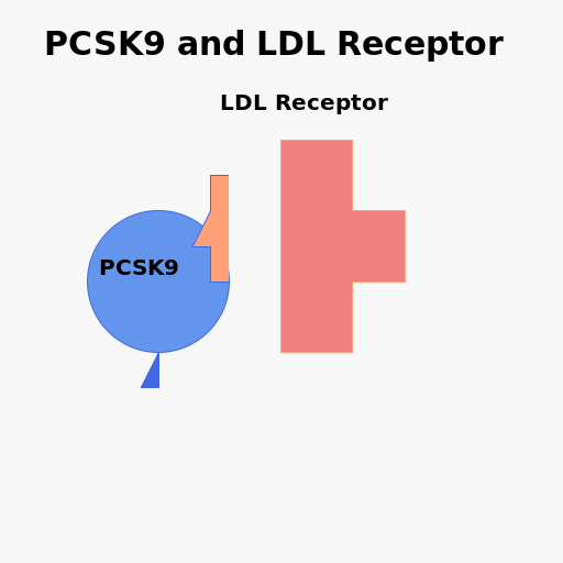 PCSK9 and LDL Receptor - DrawGPT