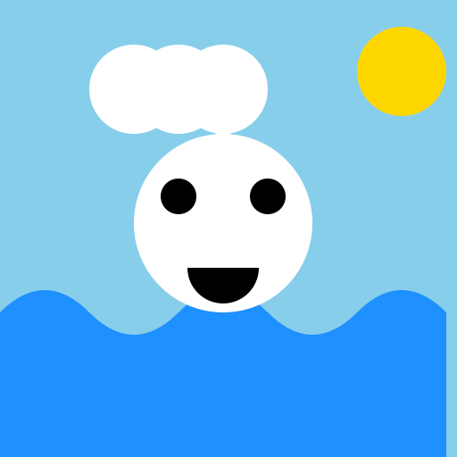 Whale Flappy Logo - DrawGPT