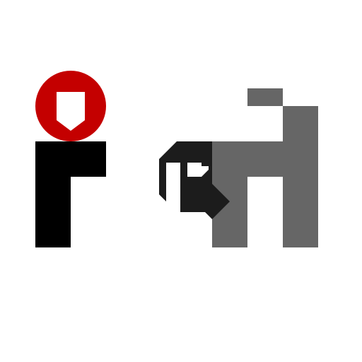 Stickman with Honda Logo Head Throwing a BMW Logo in the Trash - DrawGPT