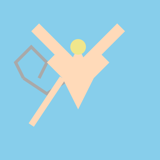 A Man Breaking Free - DrawGPT