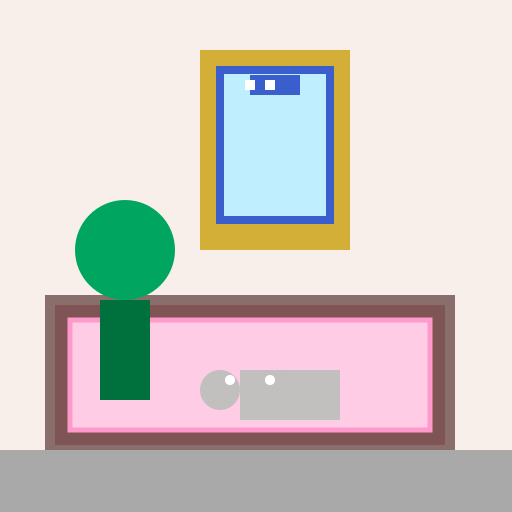 Scottish Fold Cat in a Romanian Apartment Living Room - DrawGPT