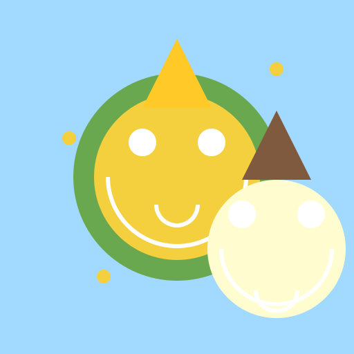 Happy Wizard and Pirate - DrawGPT