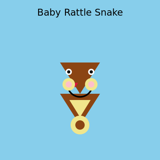 Baby Rattle Snake - DrawGPT
