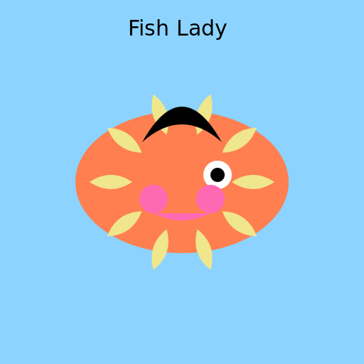 Fish Lady - DrawGPT