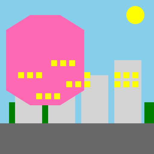 Purrfect Cityscape - DrawGPT