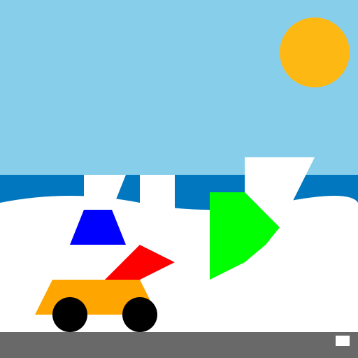 WindSurfer, KiteSurfer, WingSurfer, and MotorBike in Action! - DrawGPT