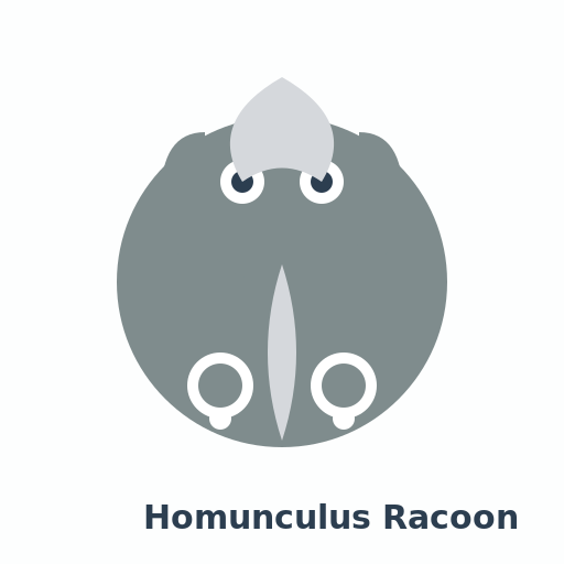Lifelike winged Homunculus racoon - DrawGPT