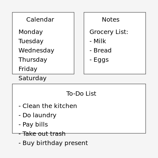 Household Command Center - DrawGPT