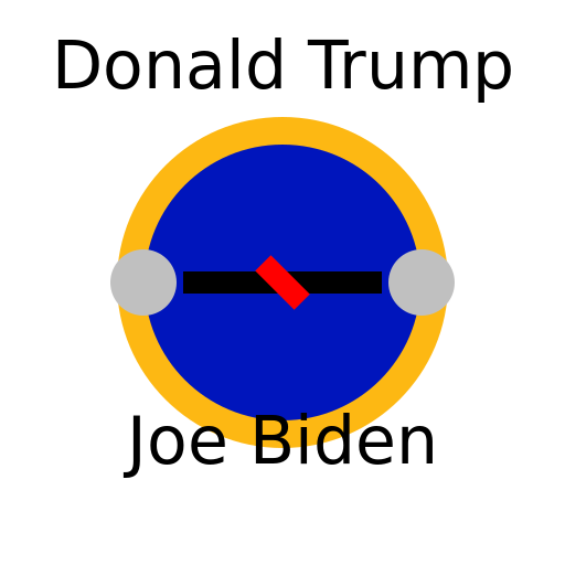 Arm Wrestling Match Between Joe Biden and Donald Trump in Oil Painting - DrawGPT