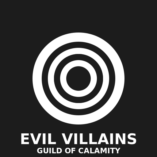 Evil Villains Guild Logo - DrawGPT