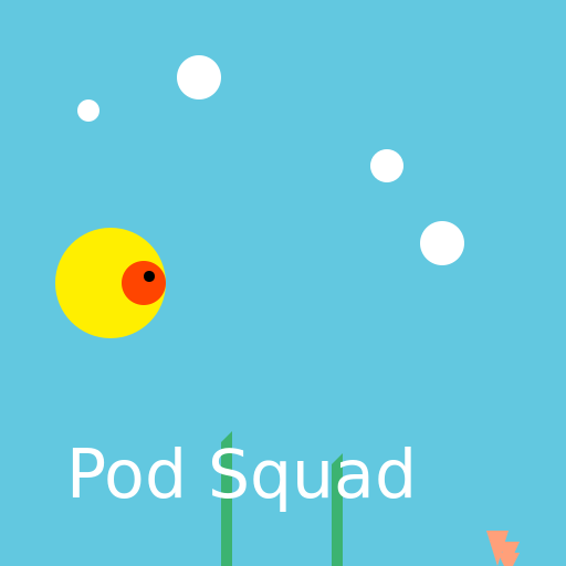 Pod Squad Logo - DrawGPT